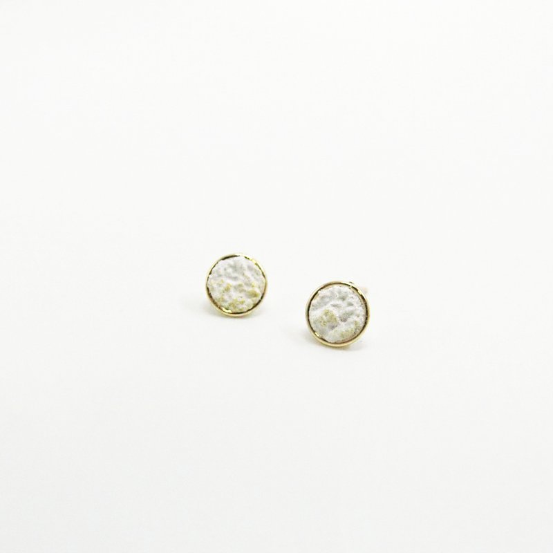 Jinsha series-Jinsha on-ear earrings (birthday gift/lover gift/gift) - Earrings & Clip-ons - Cement Gold