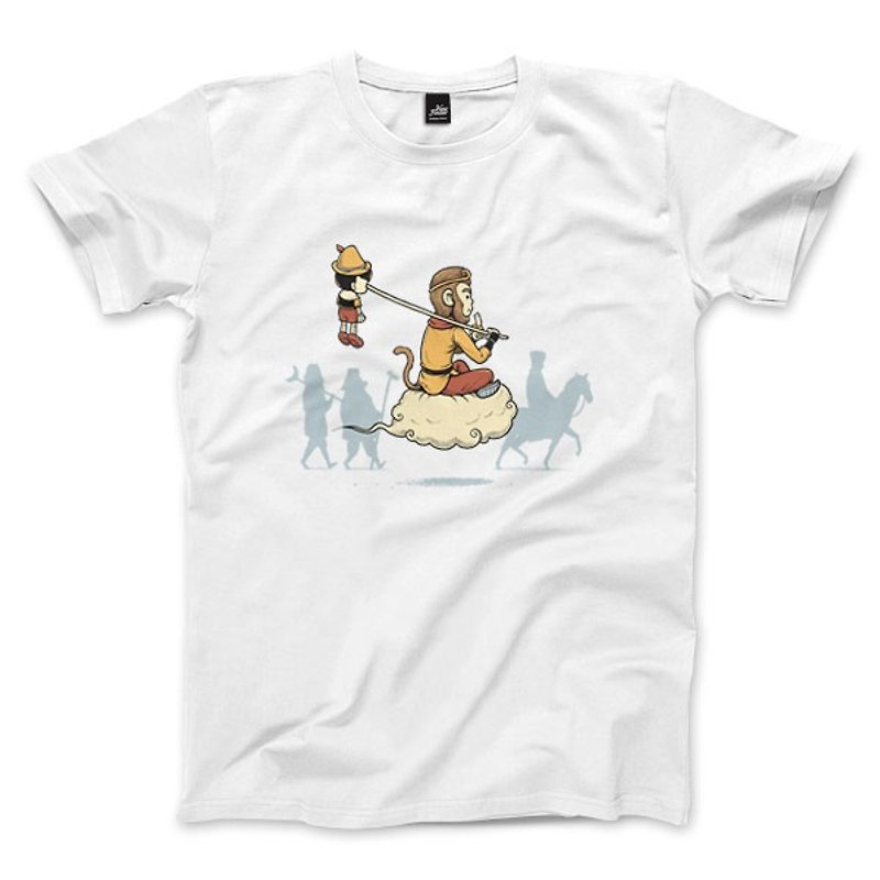 Golden Cudgel-White-Unisex T-shirt - Men's T-Shirts & Tops - Cotton & Hemp White