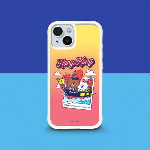 PAPERY.ART 藝術防摔手機殼 LINE FRIENDS HONG KONG SUMMER CHILL EDITION