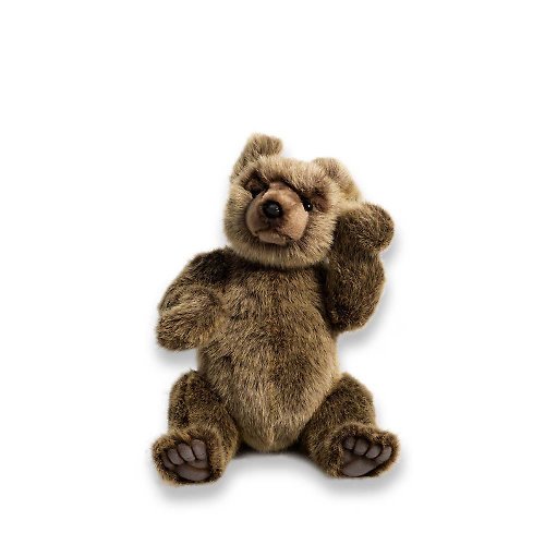 Hansa Creation 擬真動物 授權經銷 Hansa 4471-棕熊(關節可動)28公分高