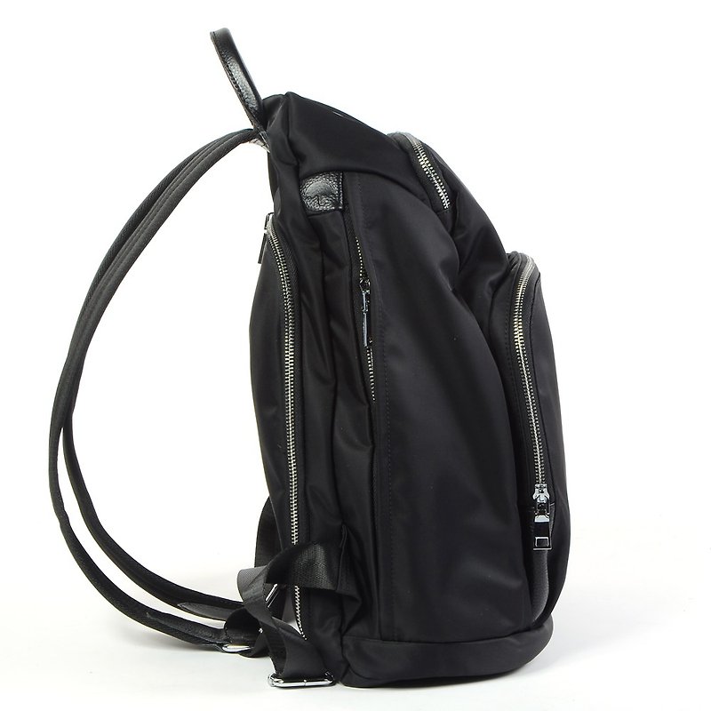 FUGUE Origin Smart Anti-theft Backpack - Anti-theft Special for Spain Travel - Phantom Black - กระเป๋าเป้สะพายหลัง - วัสดุกันนำ้ สีดำ