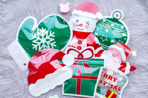 幸福朵朵 婚禮小物 花束禮物 聖誕節糖果 棉花糖分享包 可當聖誕掛飾 (6款可挑) 耶誕 糖果