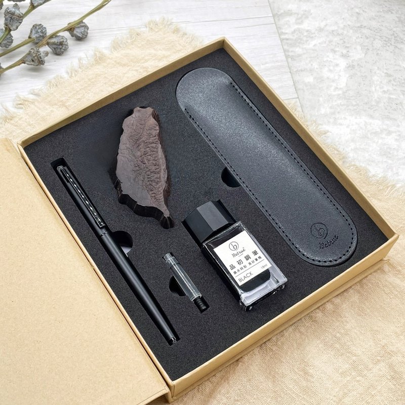 【客製化禮物】贈刻字_品初_島語台灣_特別限定版 - 鋼筆 - 銅/黃銅 黑色