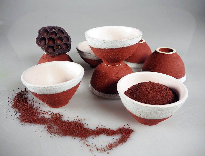 Terracotta Music Series | Eat Bowls Well - Bowls - Pottery Red