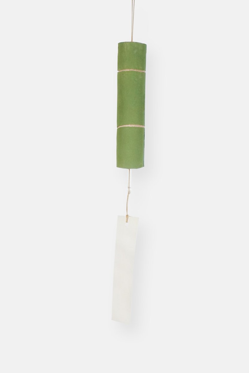 【盎然系列】竹風鈴 - 擺飾/家飾品 - 陶 