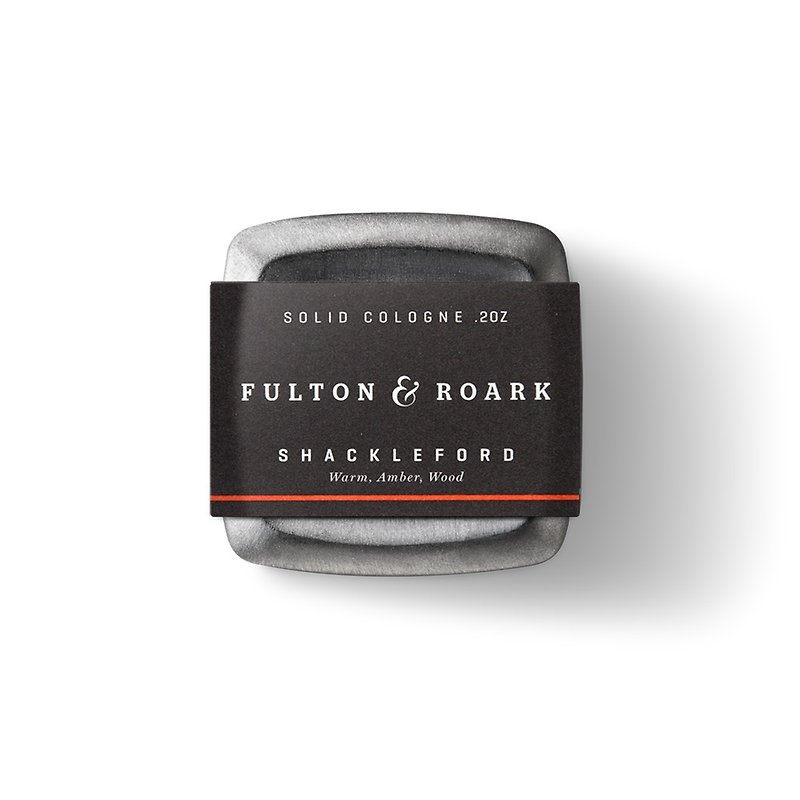SHACKLEFORD 頂級男性固態古龍水 - Fulton & Roark - 男性保養/清潔/修容工具 - 植物．花 