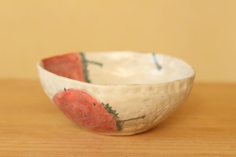 Made to order. Powdered strawberry salad bowl. - Bowls - Pottery 