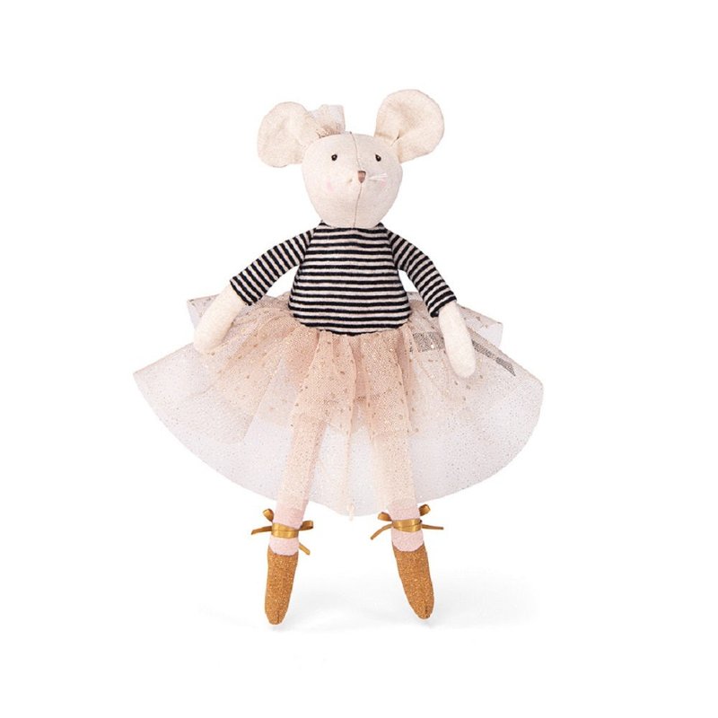 France Moulin Roty Dancing Mouse Susie 25cm - ของเล่นเด็ก - เส้นใยสังเคราะห์ หลากหลายสี