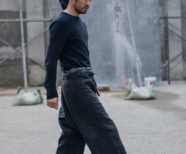 Thai fishing pants trousers stone washed