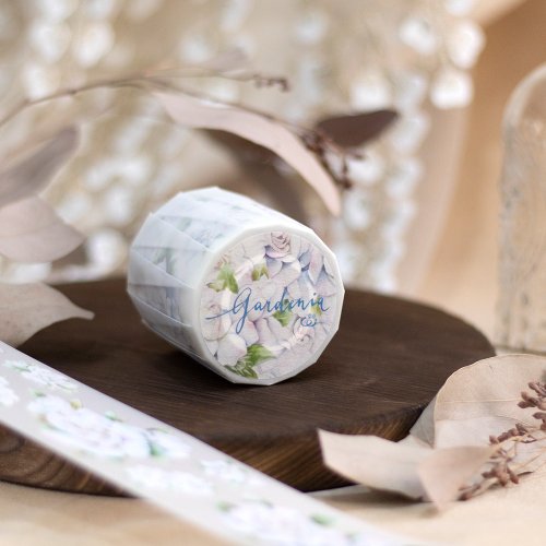 樂意Loidesign 【公式】 梔子花 - 5cm 霧面PET膠帶