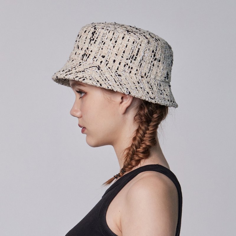 Elizabeth by Crystal Lee - Juliet Bucket Hat - Natural - Hats & Caps - Wool Khaki