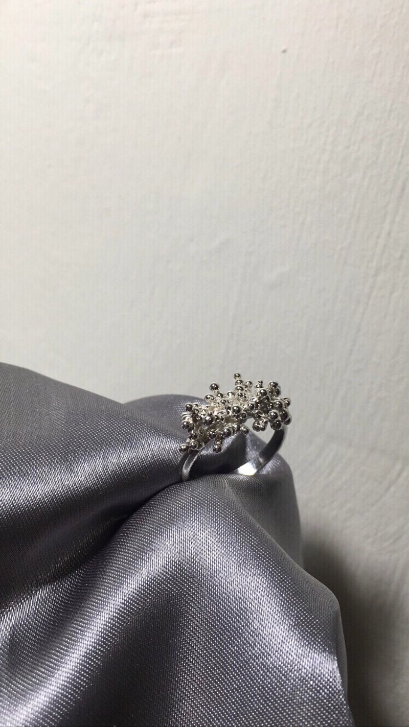 Explosive little sterling silver ring - General Rings - Sterling Silver Silver