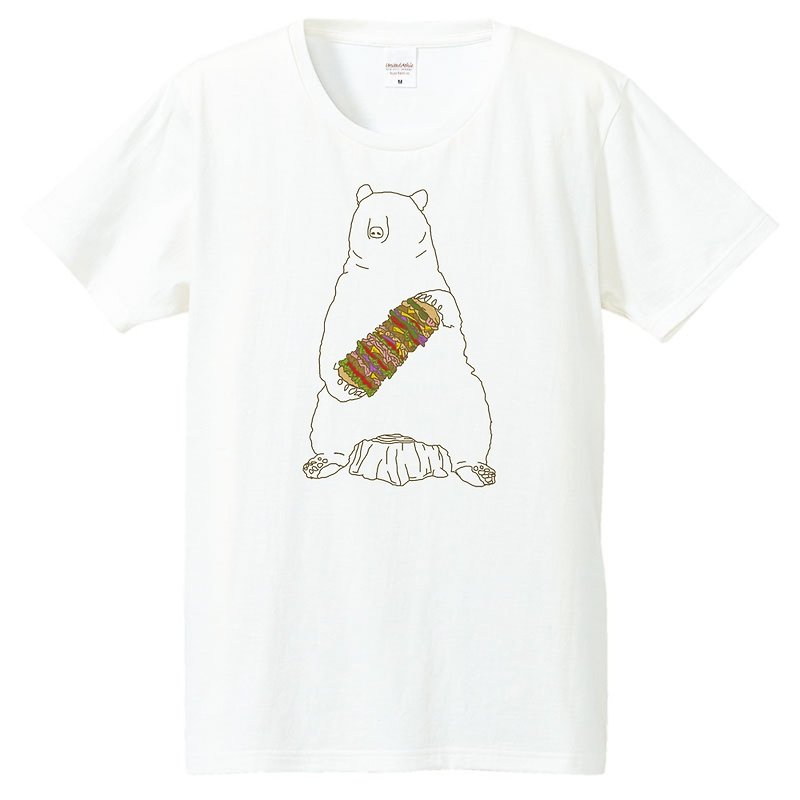Tシャツ / temporary break - T 恤 - 棉．麻 白色