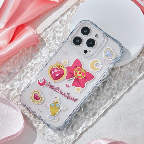 Sailor Moon Crystal transformer collage design anti-yellow and anti-fall  iPhone case