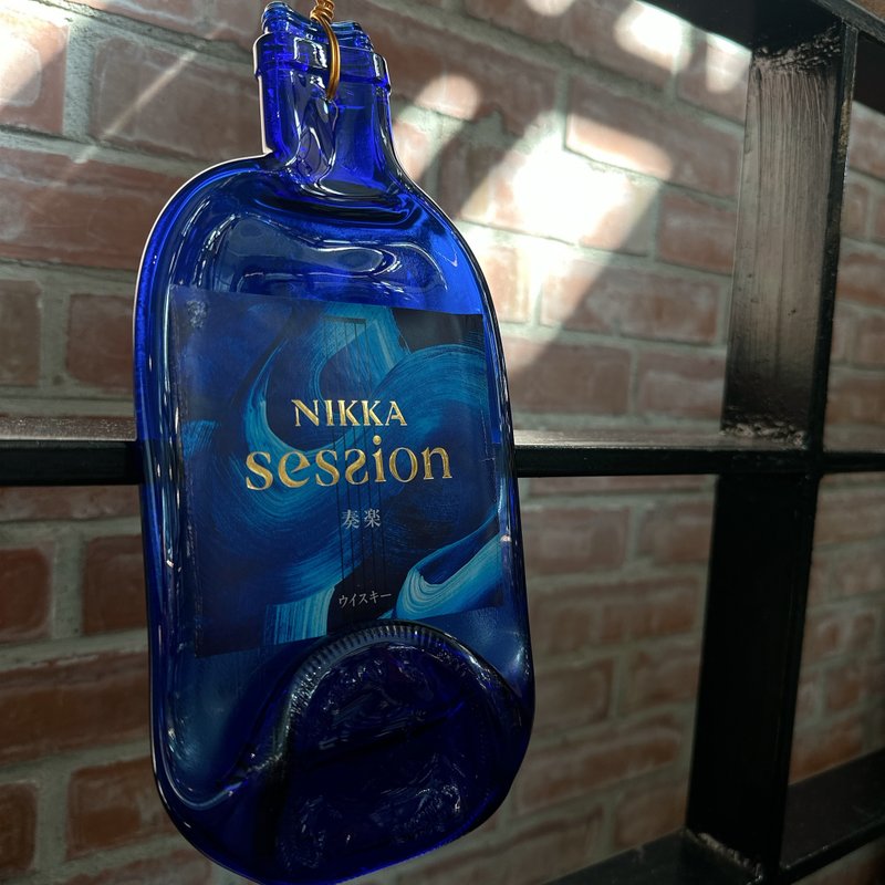 Nikka session奏樂純麥威士忌 紀念酒瓶掛飾 - 吊飾 - 玻璃 
