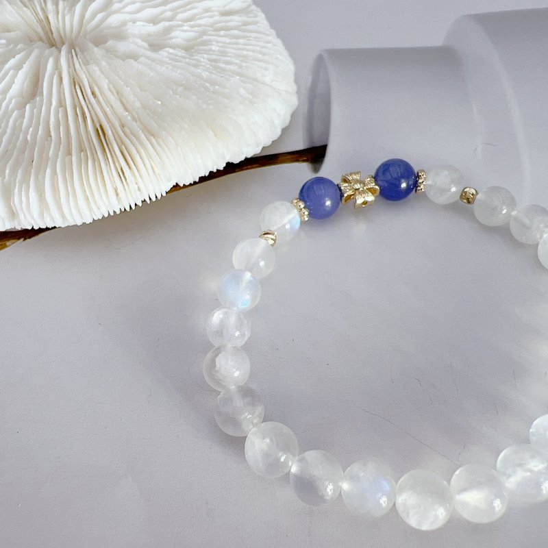 Blue Moonlight | Stone| Customized Bracelet - Bracelets - Crystal 