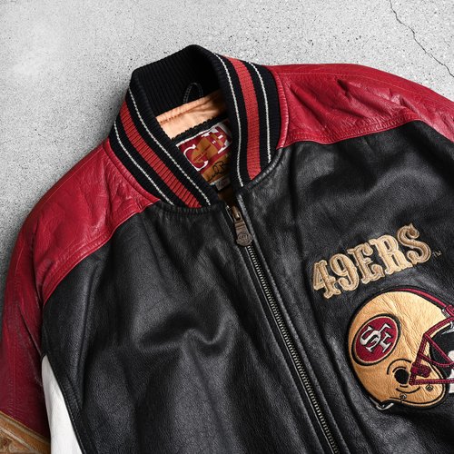 San Francisco 49ers varsity jacket - L - VintageSportsGear