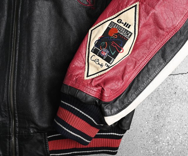 ビンテージ サンフランシスコ フォーティナイナーズ レザー