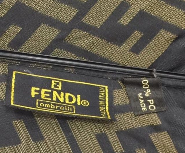 FENDI ZUCCA FF PATTERN VINTAGE UMBRELLA Shop dwongvintage Other Pinkoi