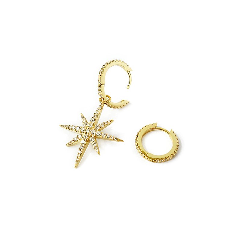 【Ficelle Concubine Light Jewelry】Magic Girl – Four Wear Set – Stars - สร้อยข้อมือ - เครื่องเพชรพลอย 