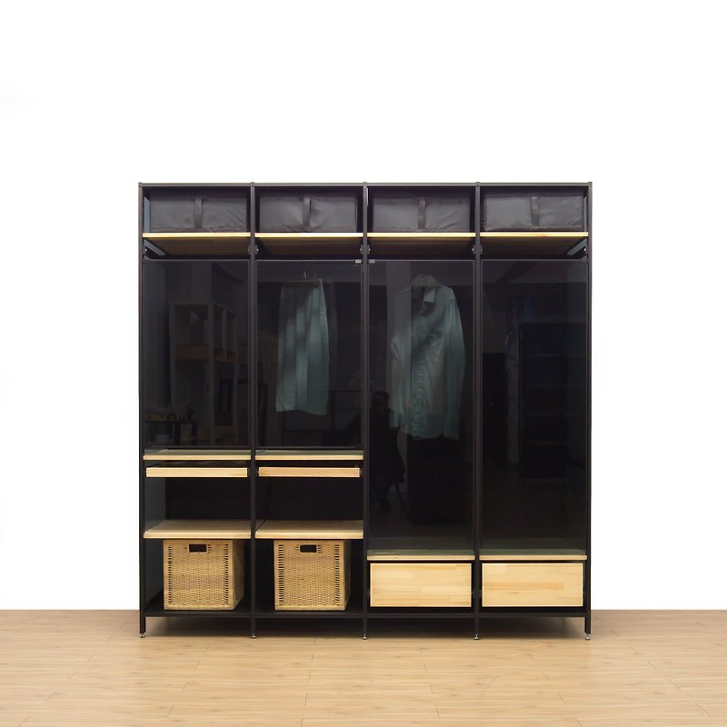 Creesor - Shido 60 industrial windbreaker cabinet - Wardrobes & Shoe Cabinets - Other Metals Black
