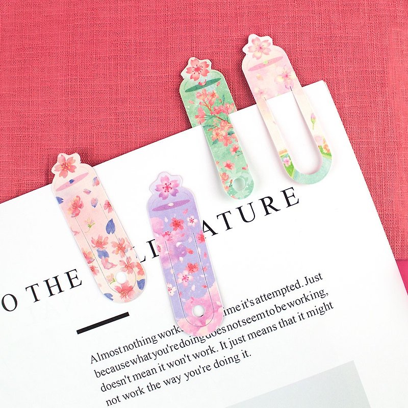 Paper bookmarks / creative bookmarks / reading books / environmental bookmarks - Sakura の Day - Bookmarks - Other Materials 