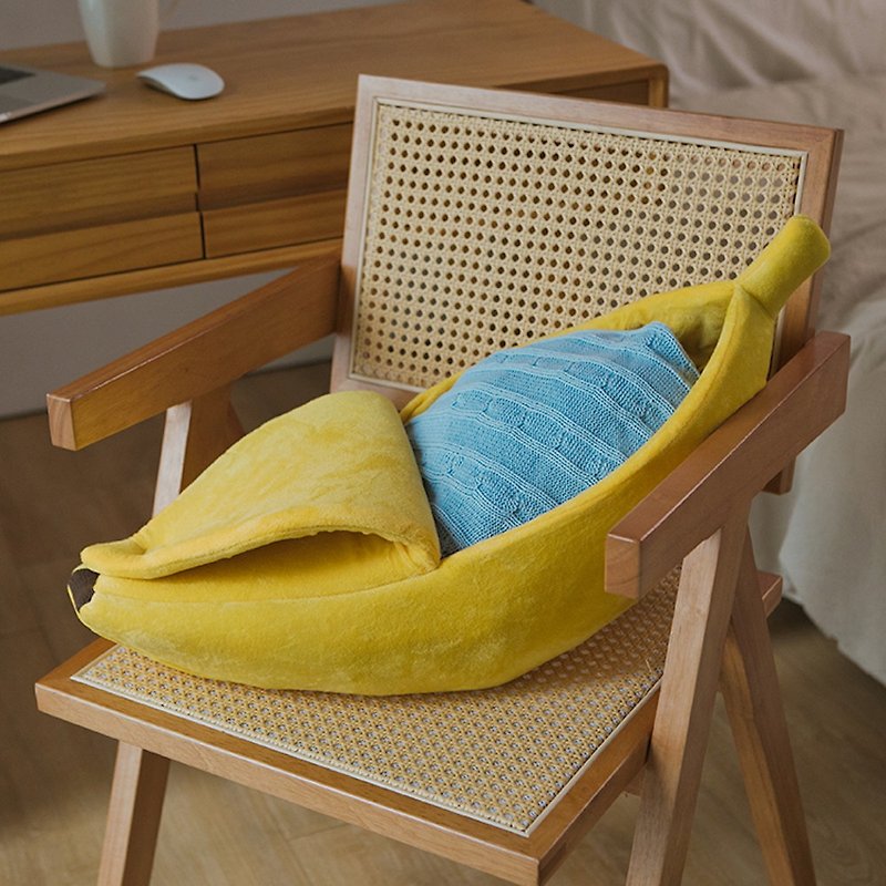 【預購】大香蕉船收納窩 - 其他 - 聚酯纖維 黃色