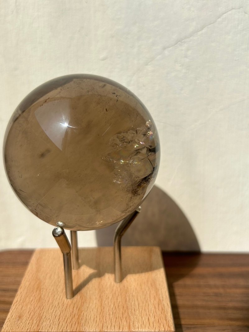 華光-藏晶閣 | 茶晶球-Smoky Quartz | 對應 海底輪 - 擺飾/家飾品 - 水晶 