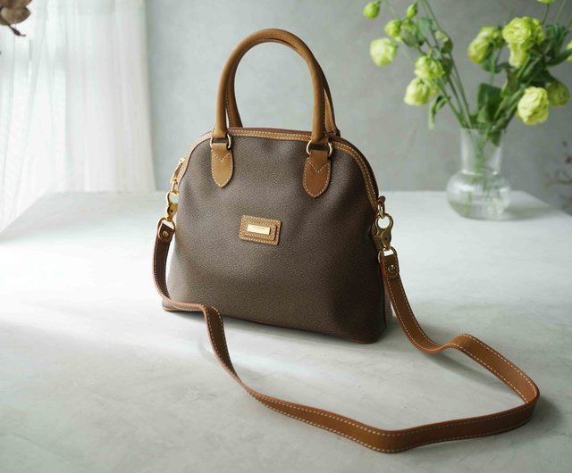 宝探しヴィンテージバッグ - Lancel フランス製 キャメルレザー