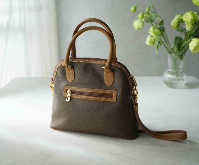 宝探しヴィンテージバッグ - Lancel フランス製 キャメルレザー