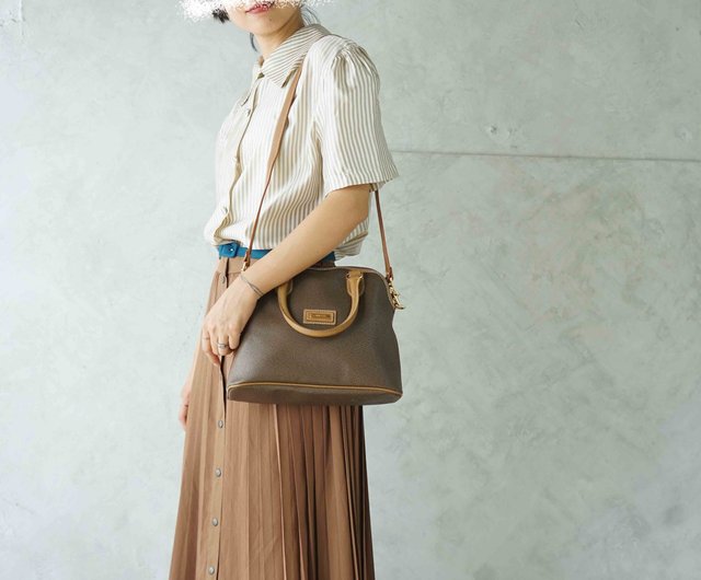 宝探しヴィンテージバッグ - Lancel フランス製 キャメルレザー