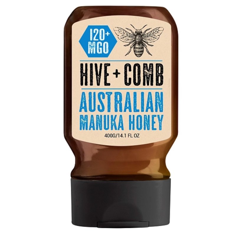 Hive + Comb 麥盧卡蜂蜜 MGO120+ 400克【滋潤喉嚨・維持消化系統 - 蜂蜜/黑糖 - 其他材質 