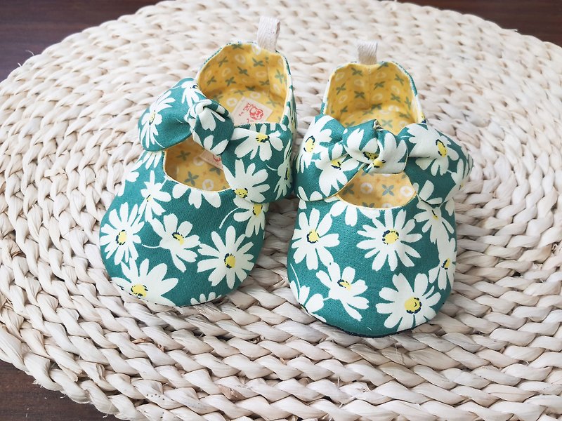 Daisy Girl Baby Toddler Shoes (12cm)【SB170901】 - Kids' Shoes - Cotton & Hemp Multicolor