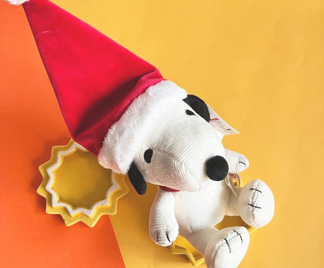 クリスマスフレンズセット】スヌーピー 17CM + キーチェーン 4.5CM