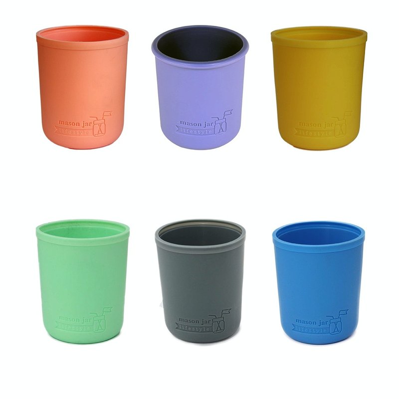 Lifestyle narrow mouth Silicone cup holder - Beverage Holders & Bags - Silicone Multicolor