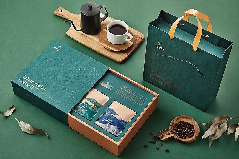 【禮盒】臺灣阿里山咖啡 | 山林之心 | 珍藏版禮盒