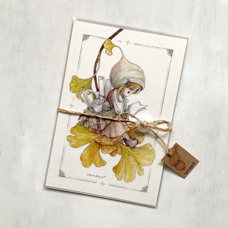 秋葉與妖精寫真 postcard套組 - 卡片/明信片 - 紙 多色