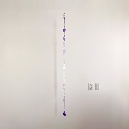 HO’ USE DIY-KIT| Helsinki Dawn Market-Eggplant Violet-Mix|Shell Wind Chime Mobile|#0-465