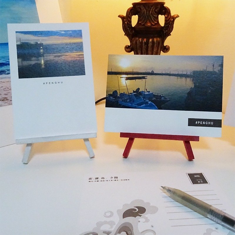 Good Times | Memories of the Future-10 postcards + small easel (x1) - กรอบรูป - กระดาษ ขาว