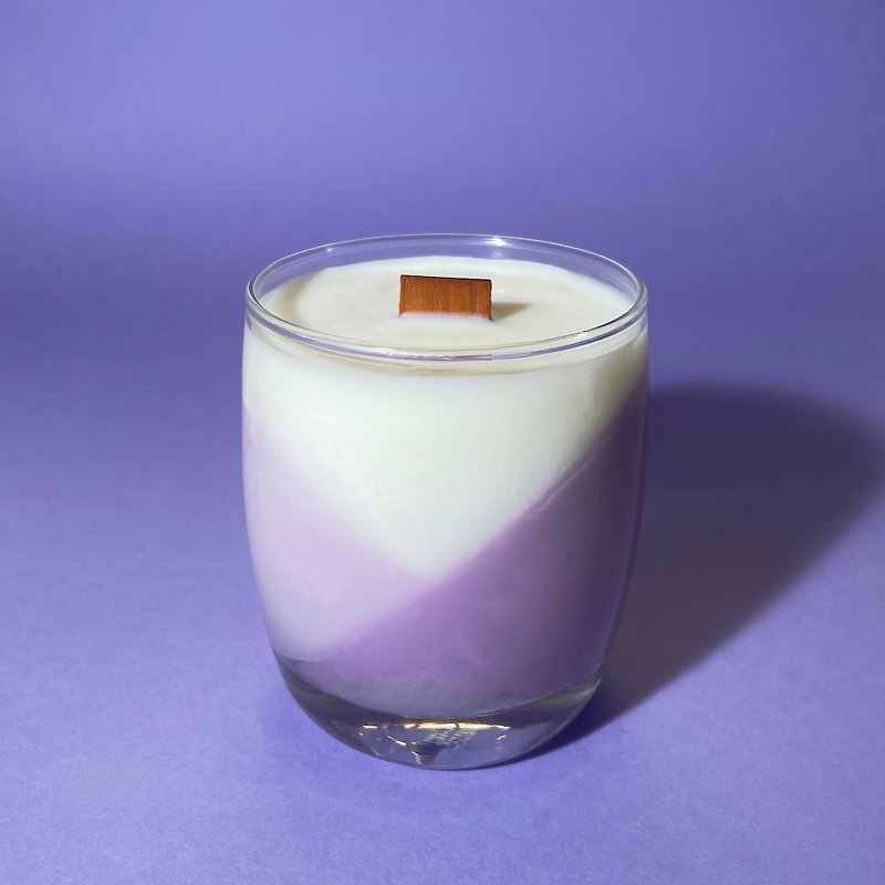 It's Sense of Security • Lavender Scented Candle - Fragrances - Wax Purple
