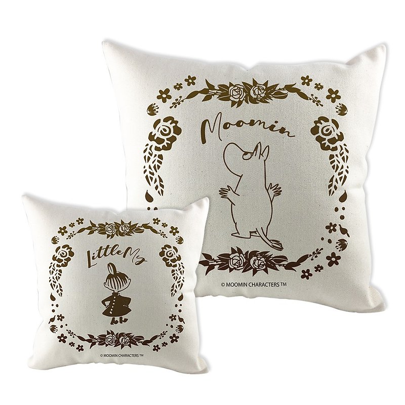 [Good products for home] Authorized by Moomin-Pillow with artistic temperament - Pillows & Cushions - Cotton & Hemp White