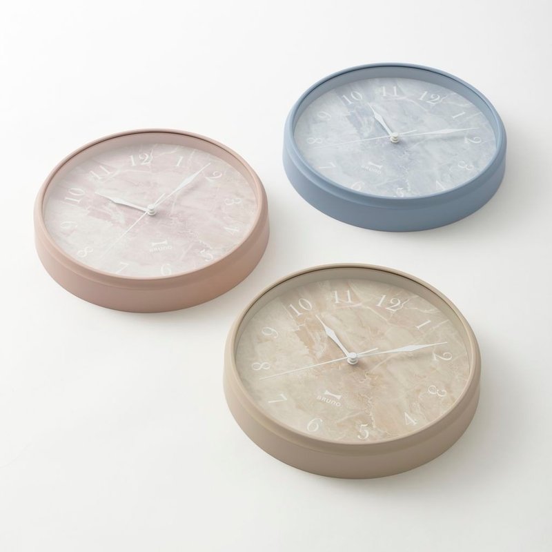 BRUNO Marble Clock BCW046 - นาฬิกา - พลาสติก 