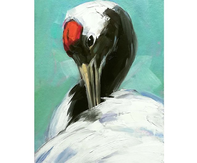 2016 作品 鳴かずとも情熱出づる 鳥 絵 アート 絵画 芸術 原画 動物-