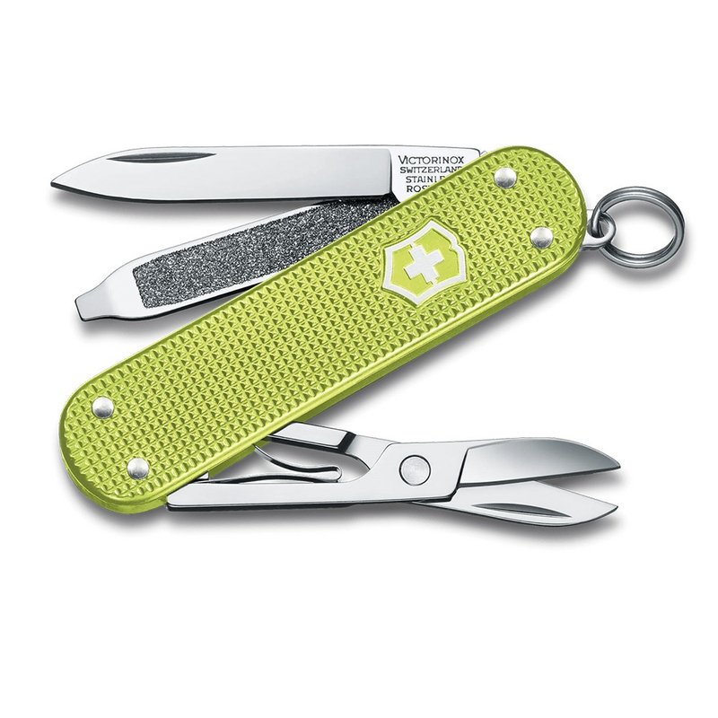 VICTORINOX Swiss Lime Twist classic aluminum alloy lime green 0.6221.241G - Camping Gear & Picnic Sets - Aluminum Alloy Green