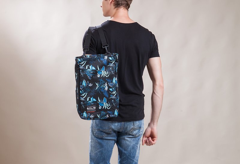 SOLIS Paradise Series │10'' Tablet Bag│Tropical Blue - Laptop Bags - Polyester 