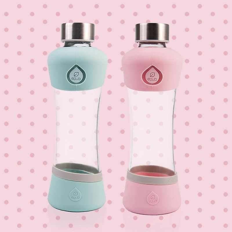 Goody Bag - Heat-resistant curve glass bottle 550ml / second into the group - กระติกน้ำ - แก้ว 