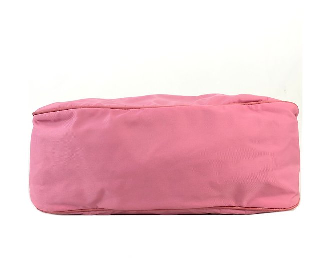 Japan direct delivery name plate used package] PRADA Prada triangle logo  hobo shoulder bag pink vintage vintage 5dumsm - Shop solo-vintage Messenger  Bags & Sling Bags - Pinkoi