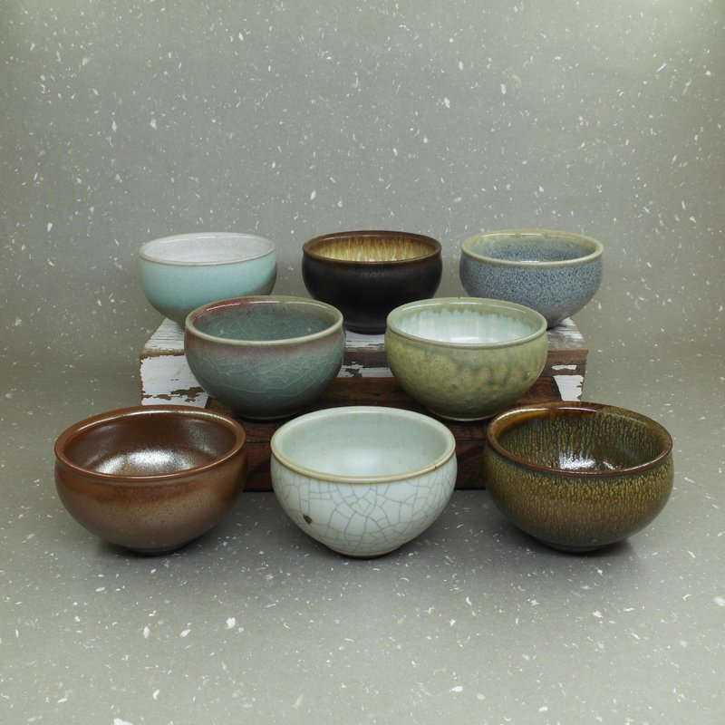 拉坯茶盞 品茶杯 手作陶器 茶道具 - 茶壺/茶杯/茶具 - 陶 