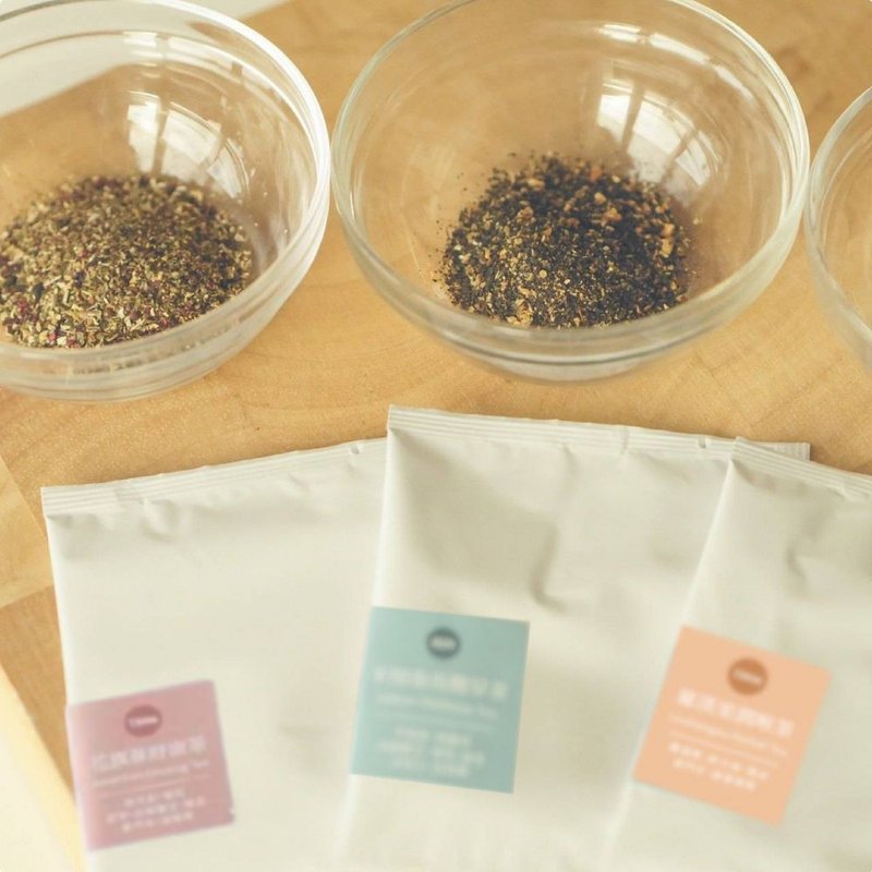 草本茶選 | 茶包30入【花旗蔘+不知春馬鞭草+羅漢果】 - 茶葉/茶包/水果茶 - 新鮮食材 