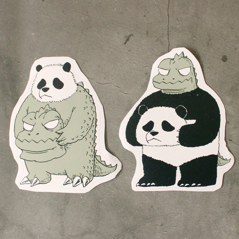 Sticker Swicth panda set 2 pcs - Stickers - Plastic 